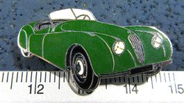 JAGUAR KX120 ROADSTER 1948 ANSTECKNADEL ENAMEL VINTAGE OLDI