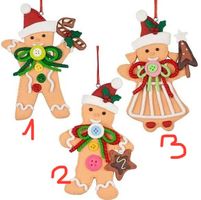 Baumschmuck Lebkuchenmänner und Lebkuchenfrau