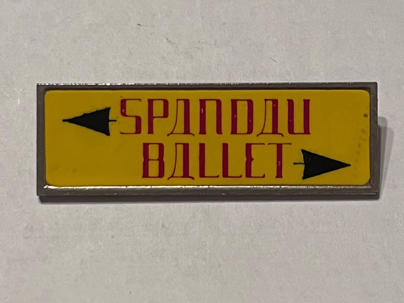 Placchette & Badge: Spandau Ballet badge Vintage – Usato da Corjolens venduto da san_kyv9