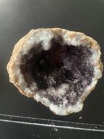Geode, Amethyst, 145g, 2 Stücke, 8-10cm, Dekoration