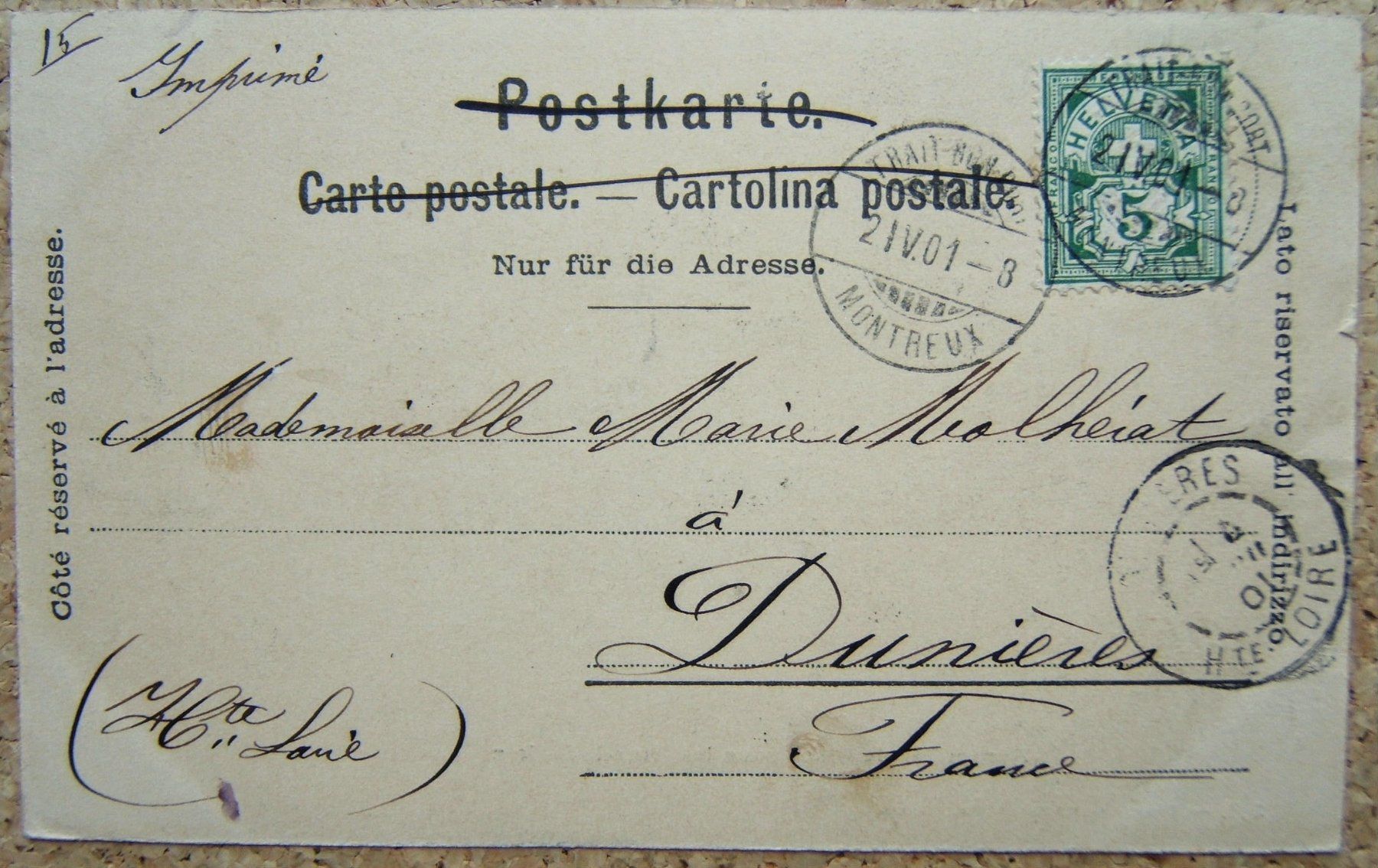 Ansichtskarten: AK PYRAMIDES DE GLACE SOUS LES GRANDS-MULETS 1901 – Gebraucht aus Brunnen von Nonne04 1