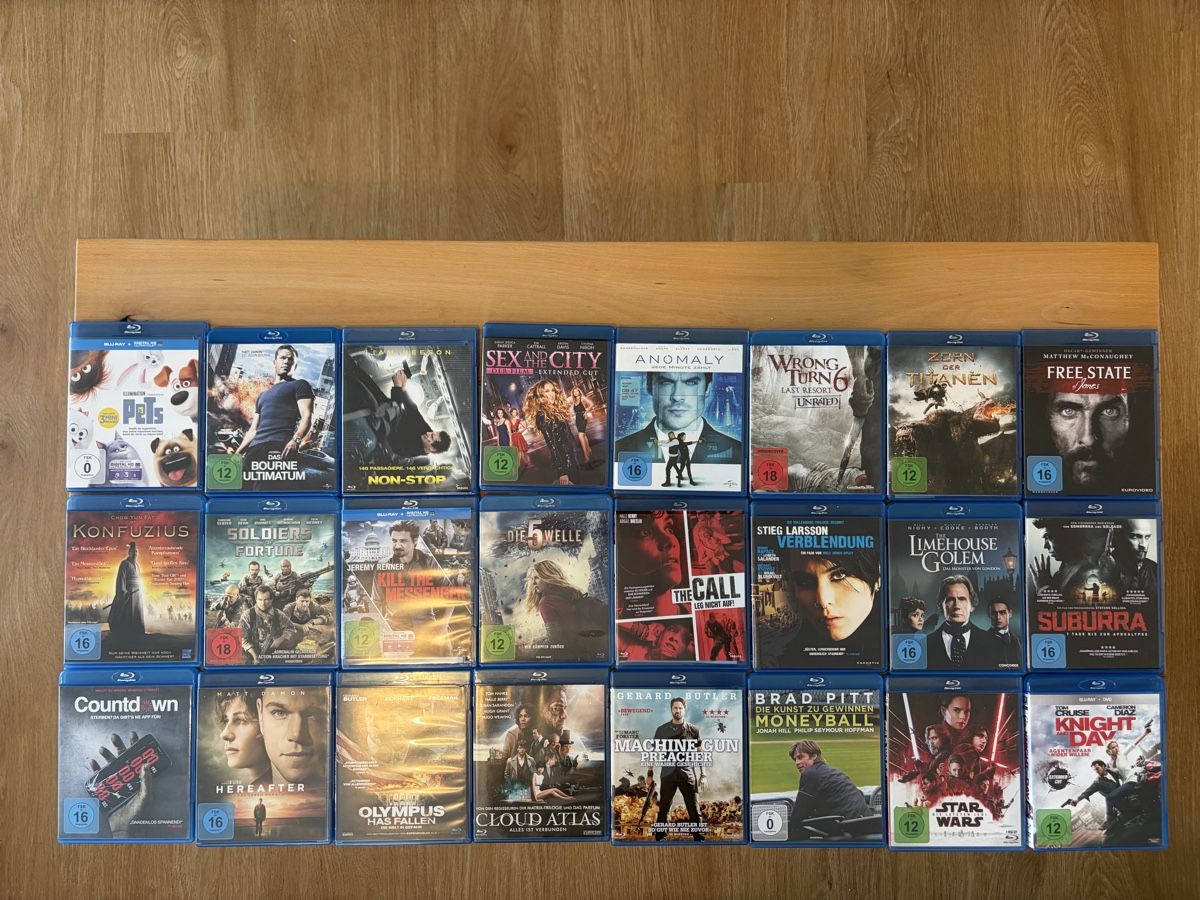 Tutti i DVDs: Bluray Sammlung 50 Stk. 1 – Usato da Flawil venduto da scal21