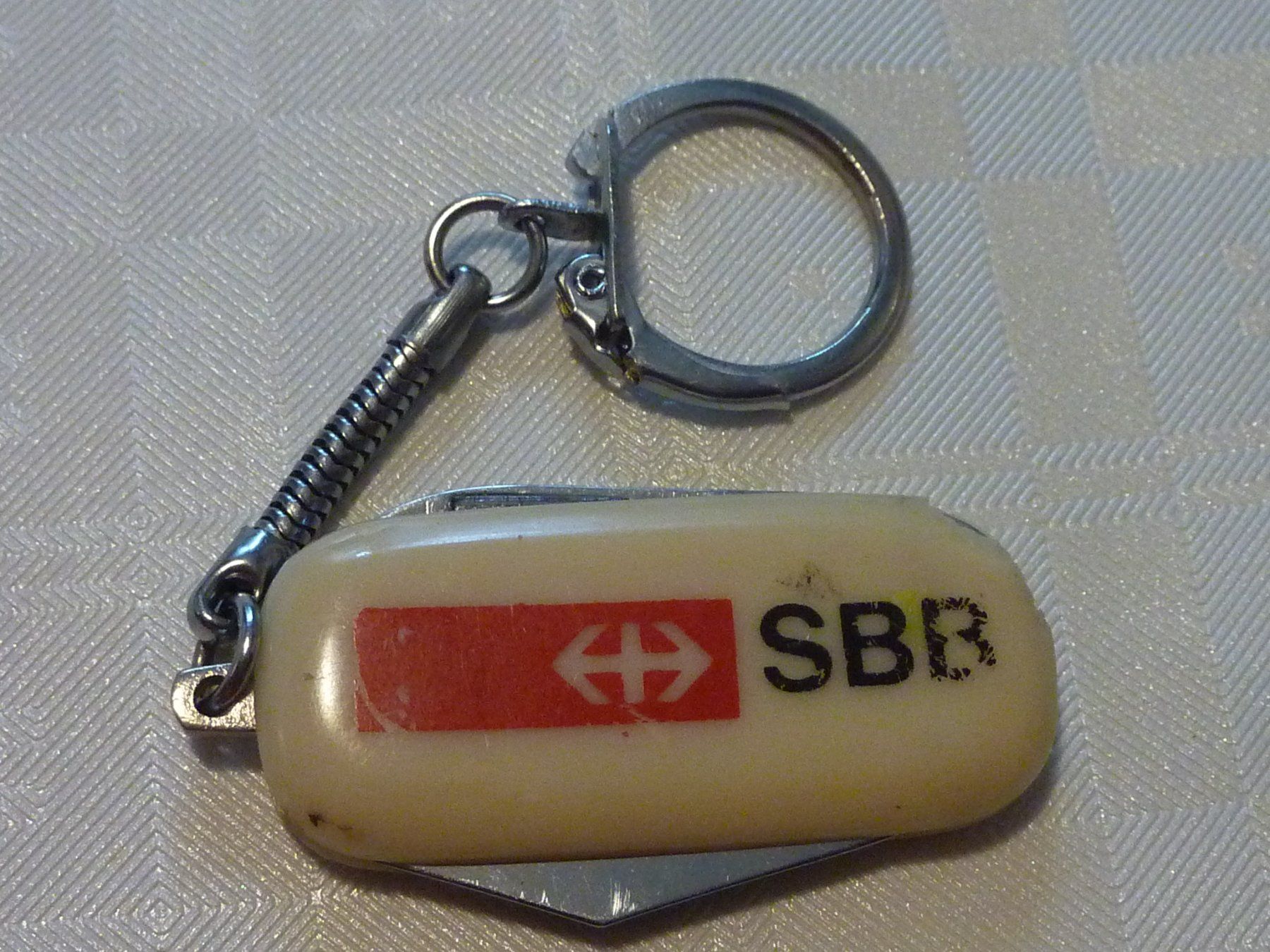 Taschenmesser: Vintage kleines Sackmesser SBB Berufsinformation – Gebraucht aus Dietikon von damaszen 2