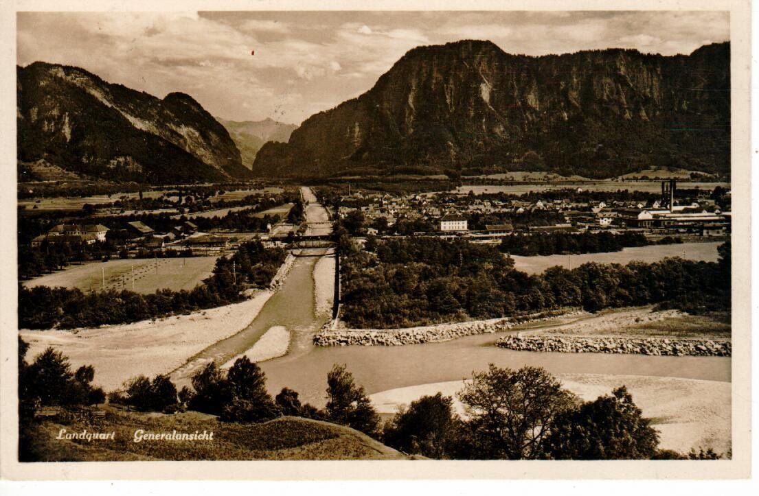 Cartes postales: LANDQUART 1936 – D'occasion à Wolhusen par Curver9