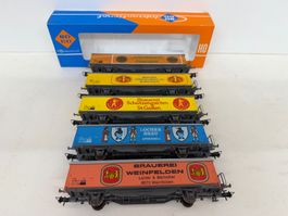 Roco  4340K +  291016 Güterwagen Bier - Set SBB
