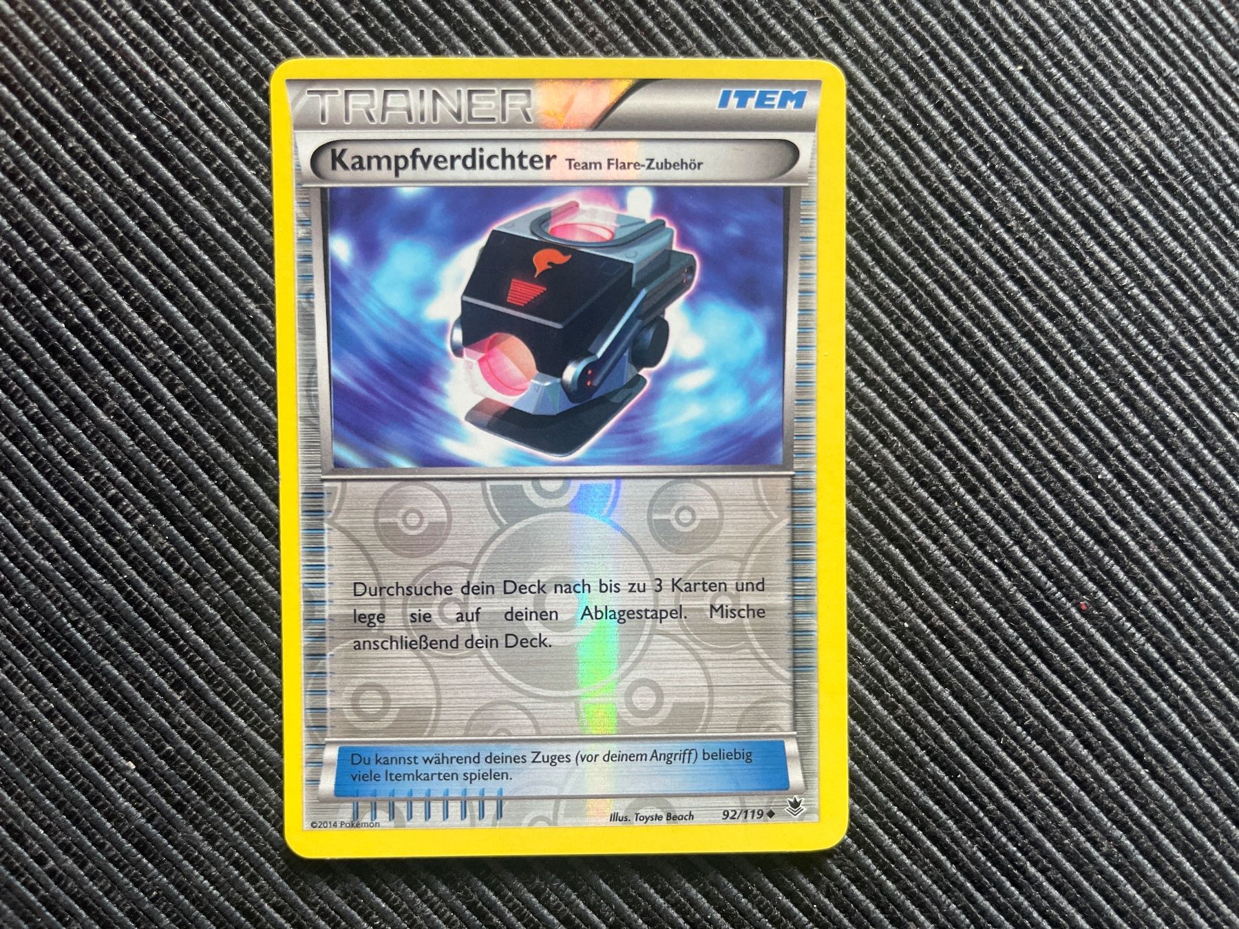 Pokémon Sammelbilder & Trading cards: Pokemon Kampfverdichter Reverse Holo XY Phantom Forces – Neu (gemäss Beschreibung) aus Wabern von Collectfun