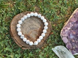 Armband Howlite 8mm