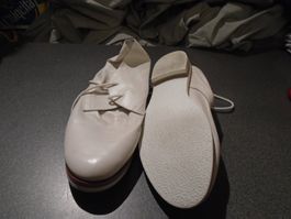 Halbschuh Grösse 37, Caprice, eierschalenweiss