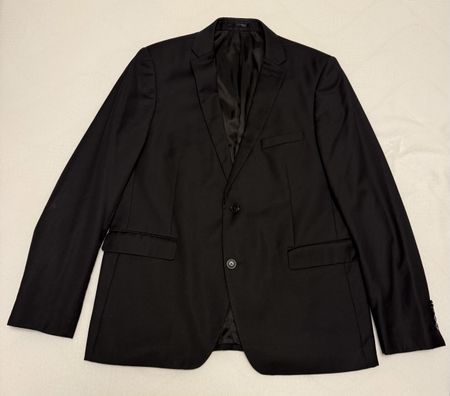 Schicker, schwarzer Herren-Blazer, Gr. 54