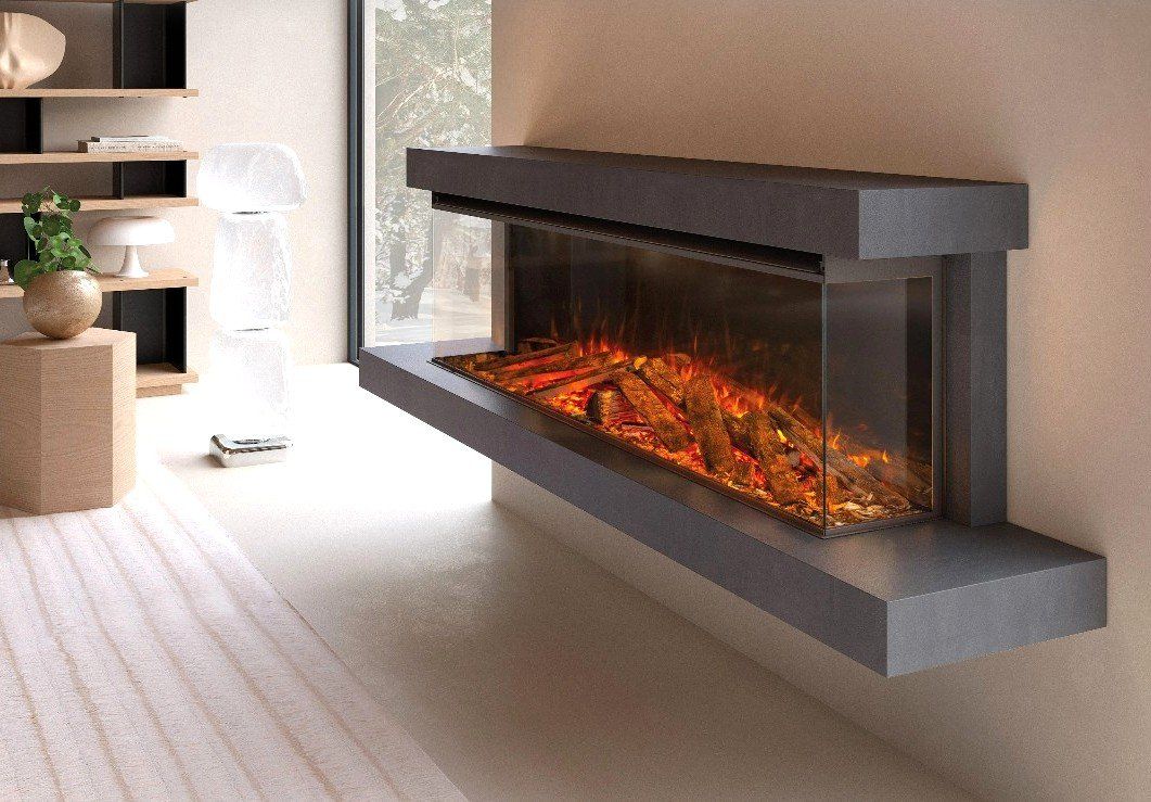 Camini: Cheminée électrique murale design, ambiance chaleureuse! – Nuovo e nell'imballaggio originale da Martigny venduto da ShowroomXL 6