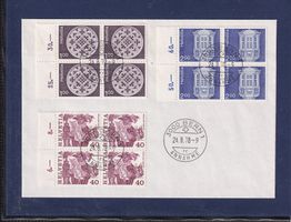 FDC - N° 609-611 -