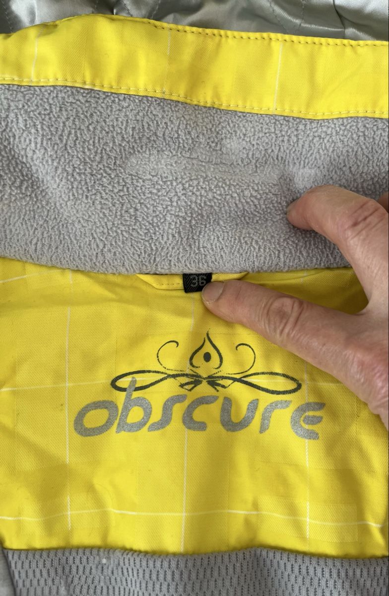 Obscure Jacken: Obscure Ladies Ski Jacket, Yellow, Size 36 – Gebraucht aus Gümligen von caron__ 5