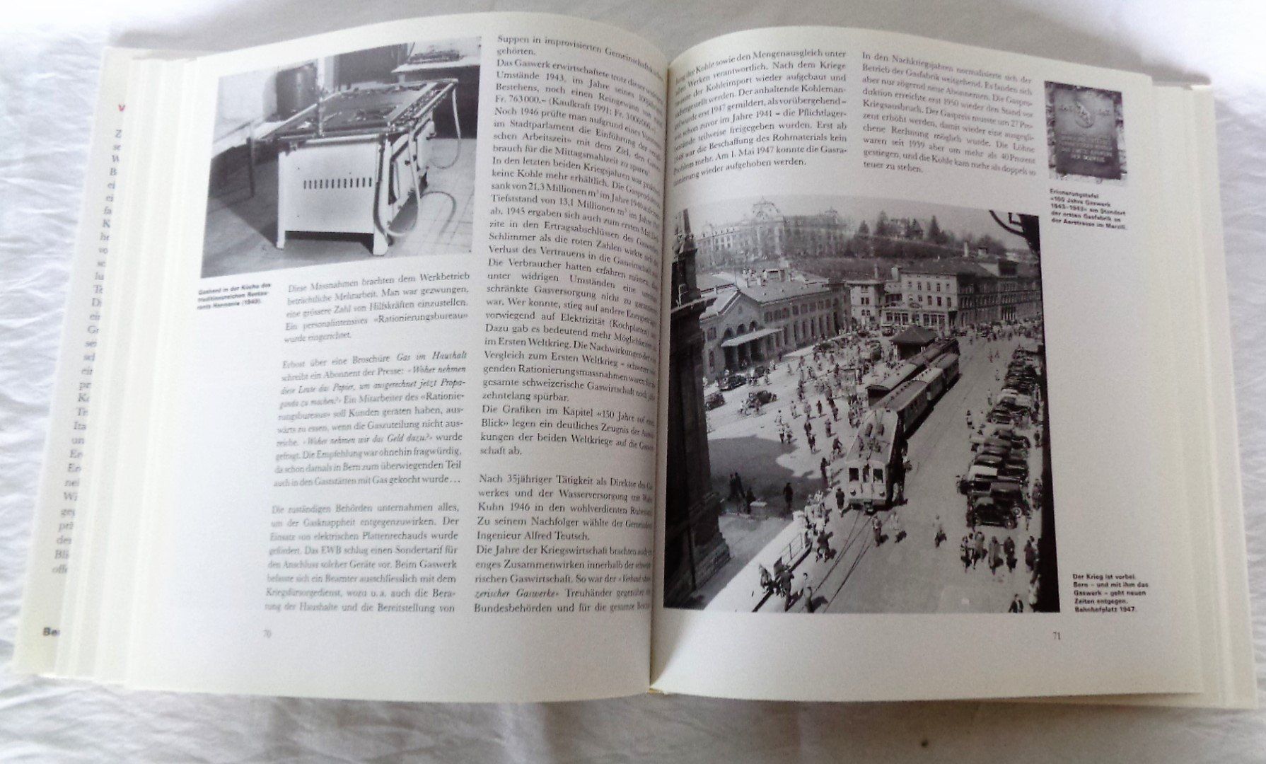 Bücher: Bern / Geschichte der Berner Gasversorgung 1843 - 1993 – Gebraucht aus Bellach von JingleJerry 7