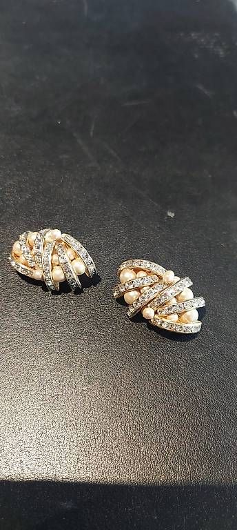 Orecchini pendenti & Orecchini a lobo: Elegante Ohrclips – Usato da Oetwil am See venduto da Klma1