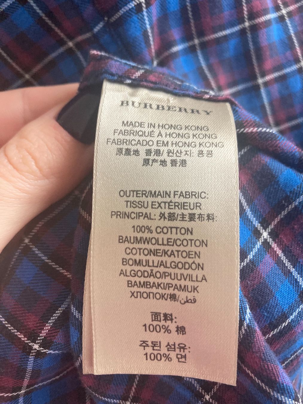 Burberry Camicette: Burberry Shirt Size M – Usato da Fällanden venduto da mar_v6pd 3