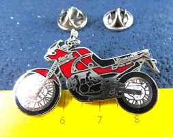 KAWASAKI KLE600 2NÄGEL PIN MOTORRAD ENAMEL SILBRIG