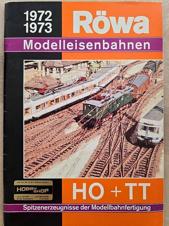 Riviste & Magazine: Röwa modelleisenbahnen 1972-73 – Usato da Lignières venduto da grisoux41