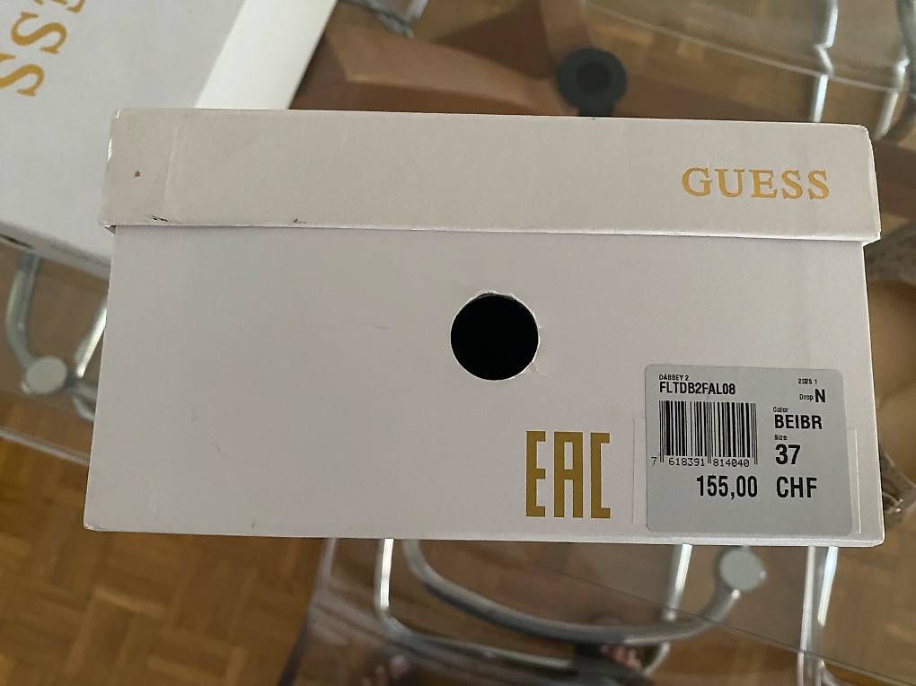 Scarpe da donna: SCARPE GUESS NUMERO 36.5 LOGGATE – Nuovo e nell'imballaggio originale da cureglia venduto da bubusette 2