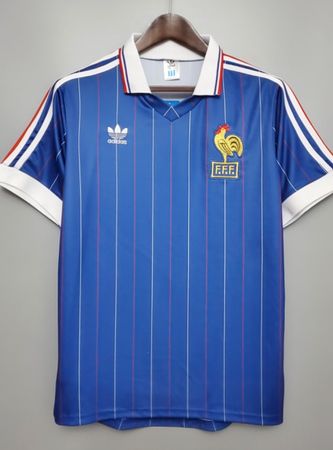 Trikot Retro, Frankreich WM 1982, Grösse L, NEU