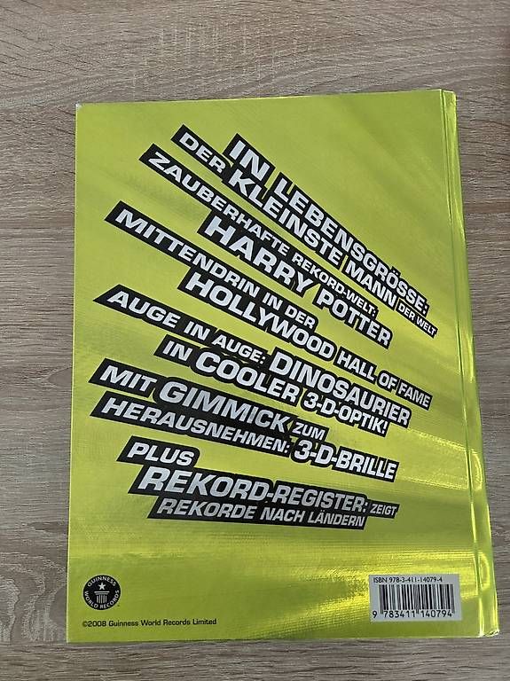 Libri: Guinness World Records 2008 + 2009 – Usato da Lenzburg venduto da sev_8vmt 2