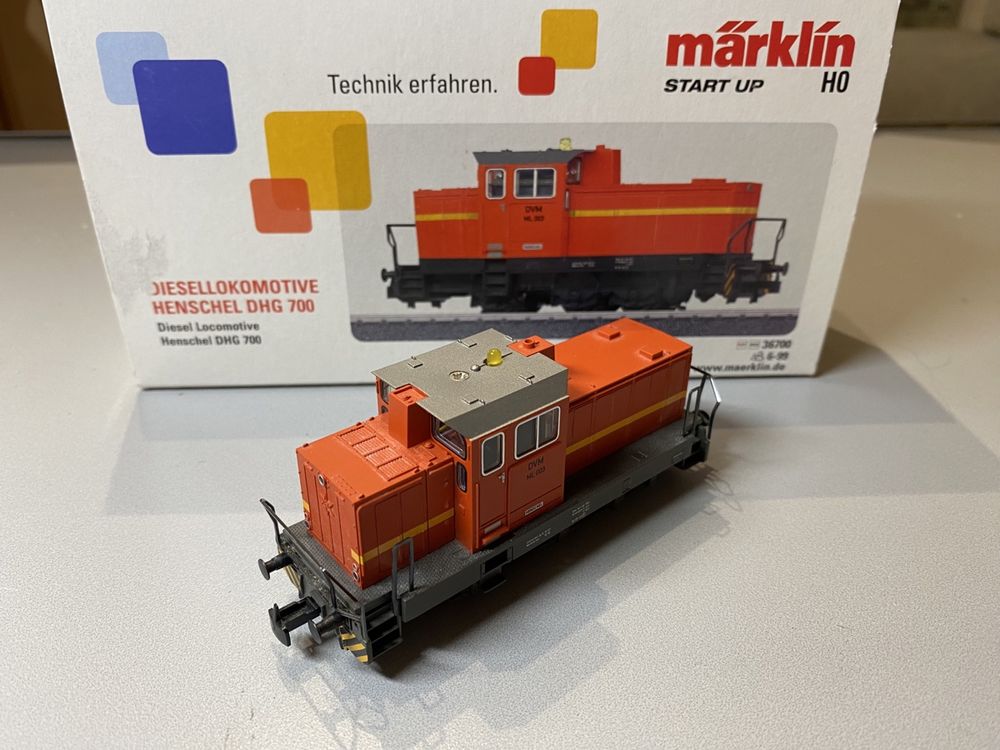 Märklin 36700 Start Up - Diesellokomotive DHG 700 | Kaufen Auf Ricardo