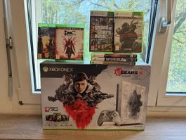Xbox One X Gears 5 Limited Edition 1TB inkl. Spiele