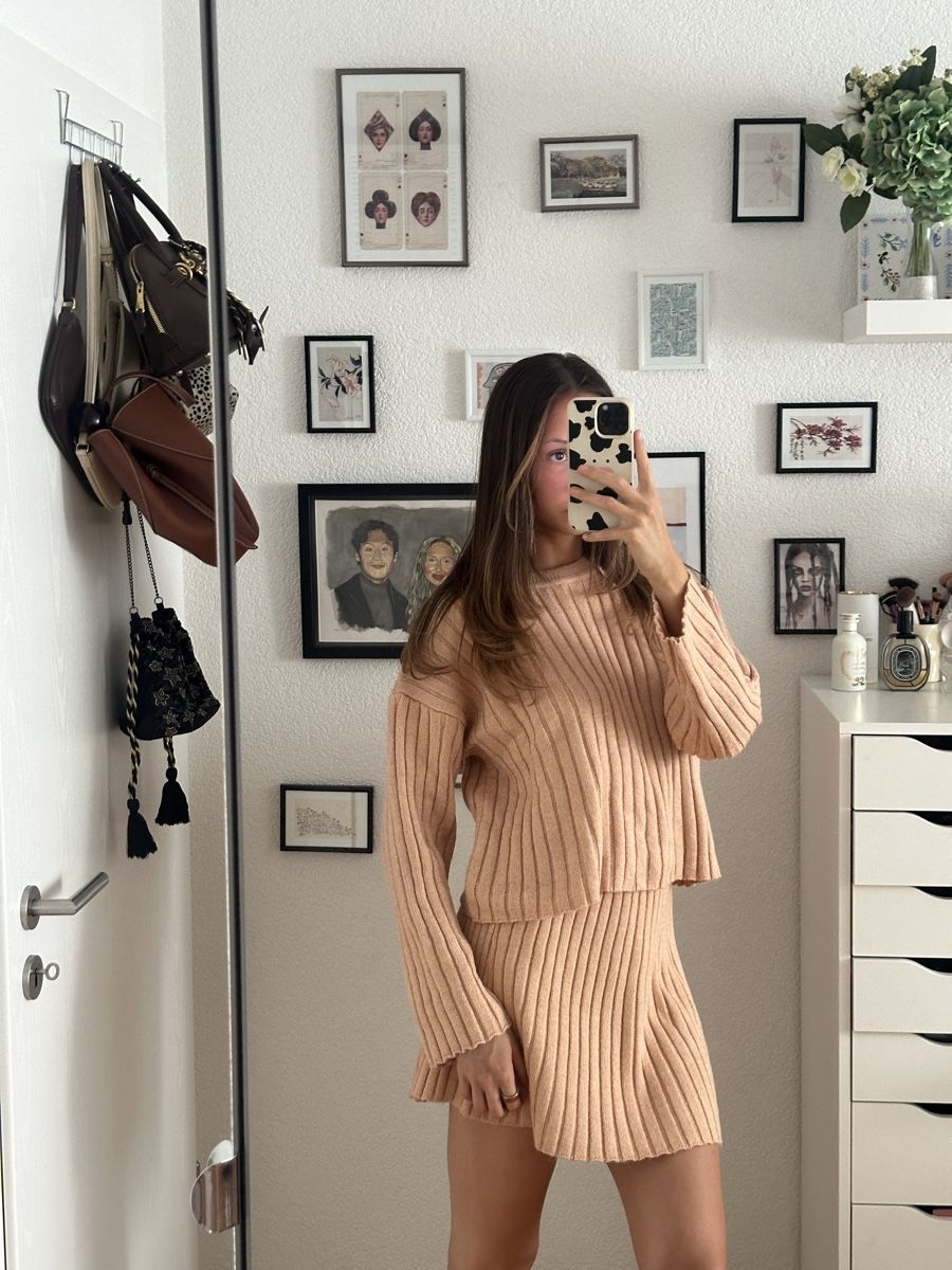 Mango Kleiderpakete & -sets: RIBBED KNIT TWO-PIECE SET – Neu (gemäss Beschreibung) aus Gränichen von and_h9nk