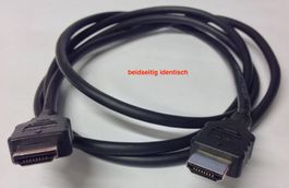 Wieson HDMI Monitor-Kabel ST/ST ca.1,49m geschirmt schwarz