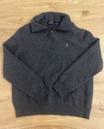 Polo Ralph Lauren Quarter Zip Sweatshirt Grau
