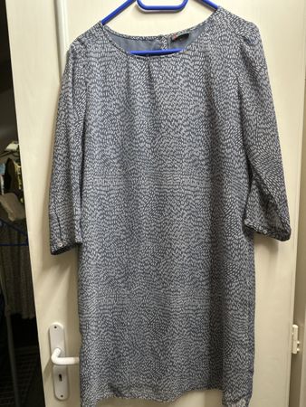 Kleid blau gemustert streetone Gr M guter Zustand