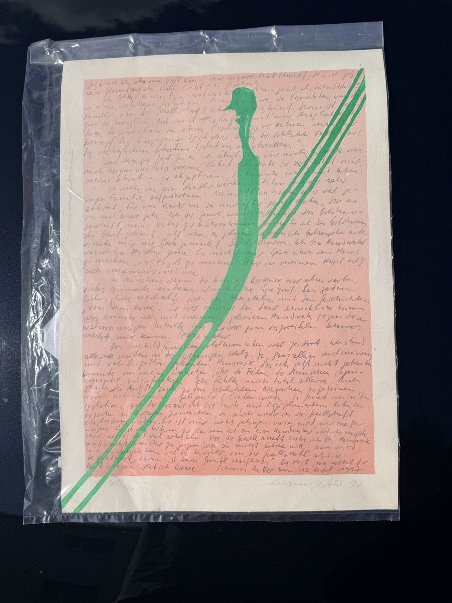 Arts picturaux & lithographies: Schang Hutter - Lithographie – D'occasion à Solothurn par NUVICO 4