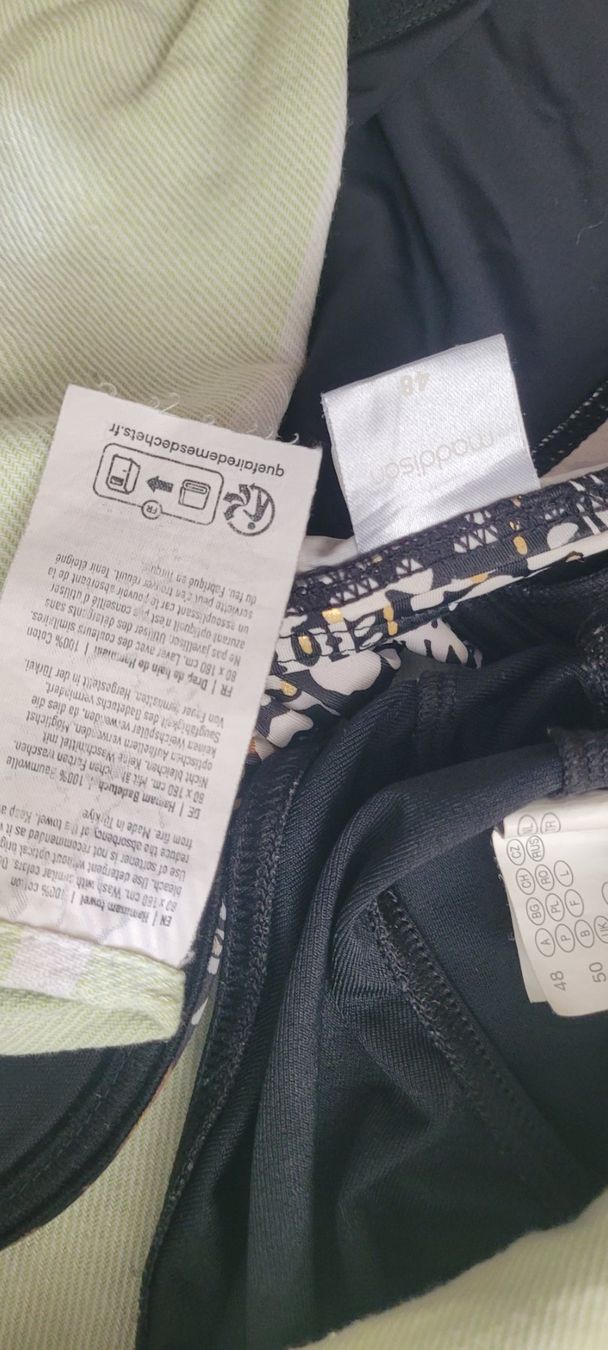 Badekleider & Bikinis: MADISON&RODEO Maillots de bain t48/SERVITTE DE PLAGES/Coton – Neu (gemäss Beschreibung) aus Vevey von x_y_f 3