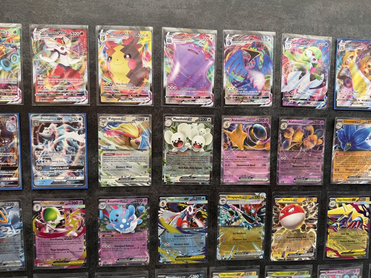 Pokémon Sammelbilder & Trading cards: 65 x Pokémon VMAX, EX oder GX Karten – Gebraucht aus Kaiseraugst von 420n 2