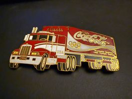 Pin Coca Cola Truck rare riesig gross USA Olympia Atlanta🤩
