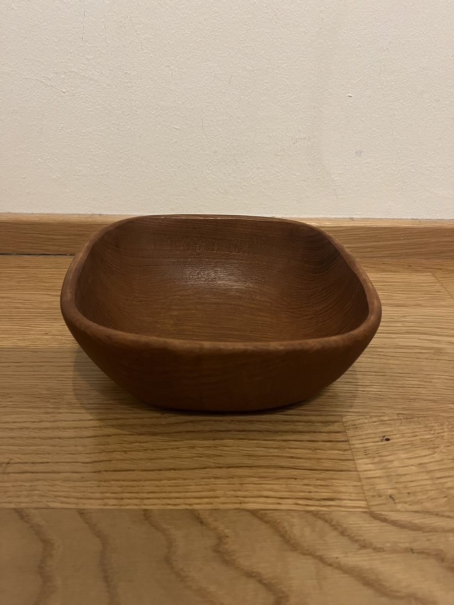 Ciotole: Vintage Teak Schale Danish Design nummeriert – Usato da Zürich venduto da bretxo 1