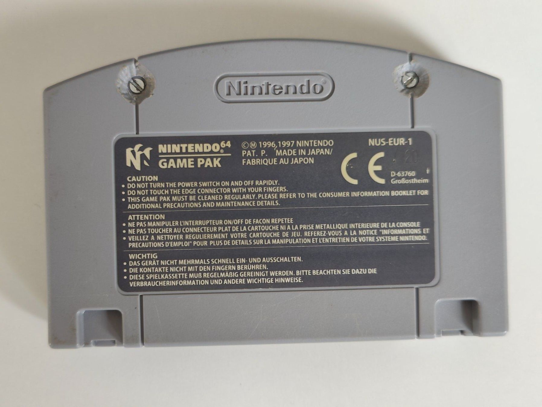 Nintendo Giochi: Super Mario 64 Nintendo 64 – Usato da Dintikon venduto da Nightcom 1