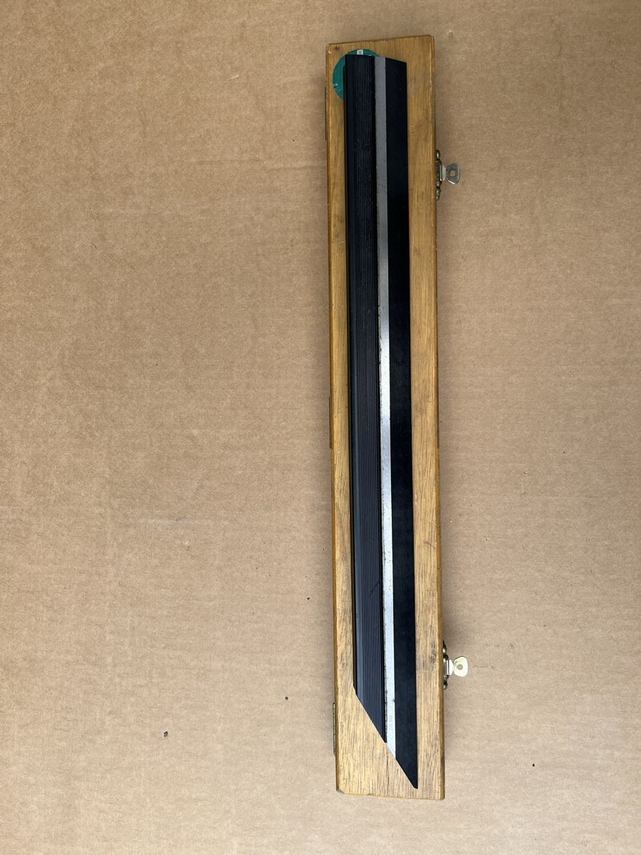 Messen: Haarlineal 400mm – Gebraucht aus Thun von Haftmagnet