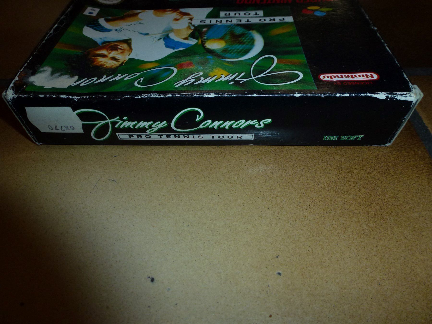 Nintendo Giochi: Jimmy Connors SNES NTSC OVP – Usato da Olten venduto da Disc-Ausverkauf 2