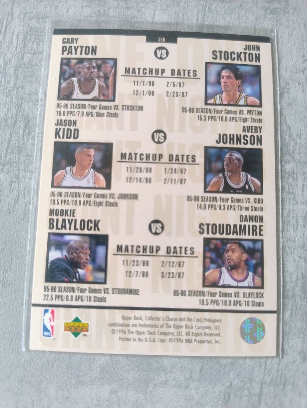 Nba Carte collezionabili: NBA One on One Upper deck Michael Jordan  – Nuovo (secondo la descrizione) da Martigny venduto da jul_7s5x 1