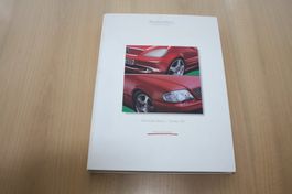 Mercedes Pressemappe Turin 98 Vorstellung A und Facelift SL