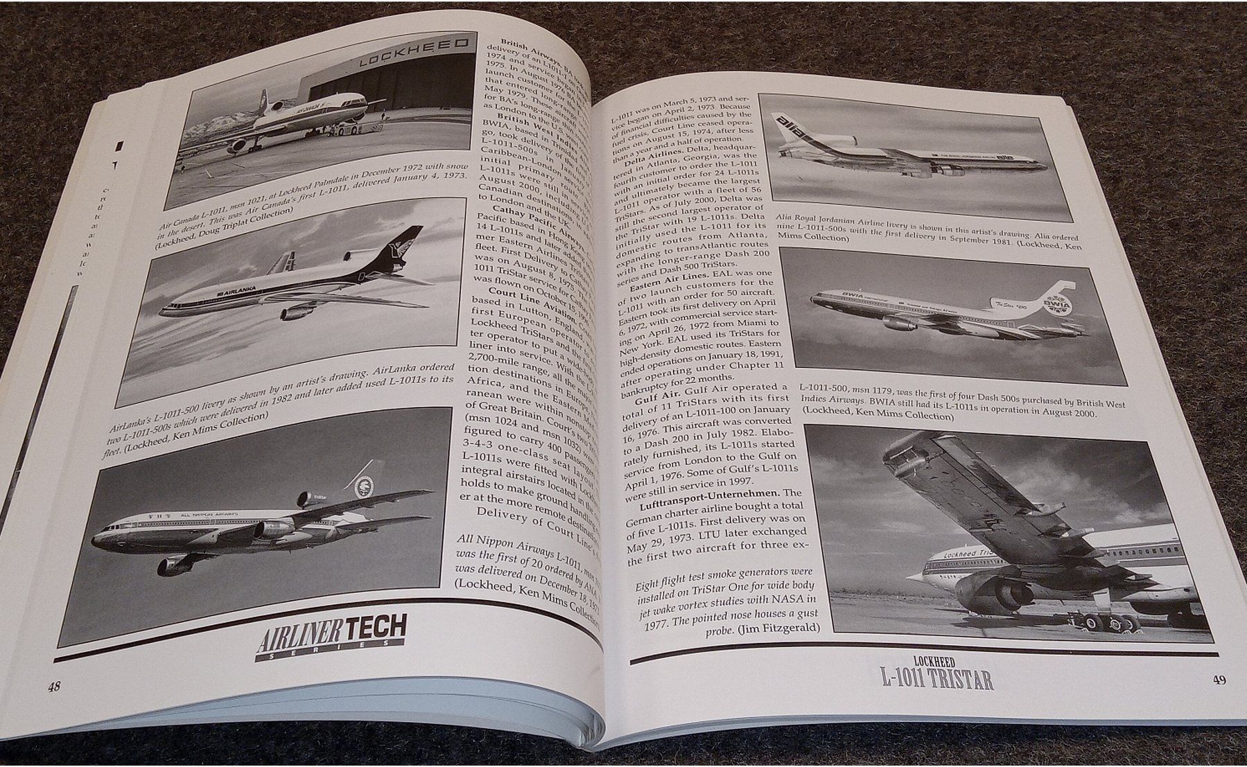Libri: LOCKHEED L-1011 TRISTAR - Airliner Tech Series Volume 8 – Usato da Hätzingen venduto da memory-lane 4