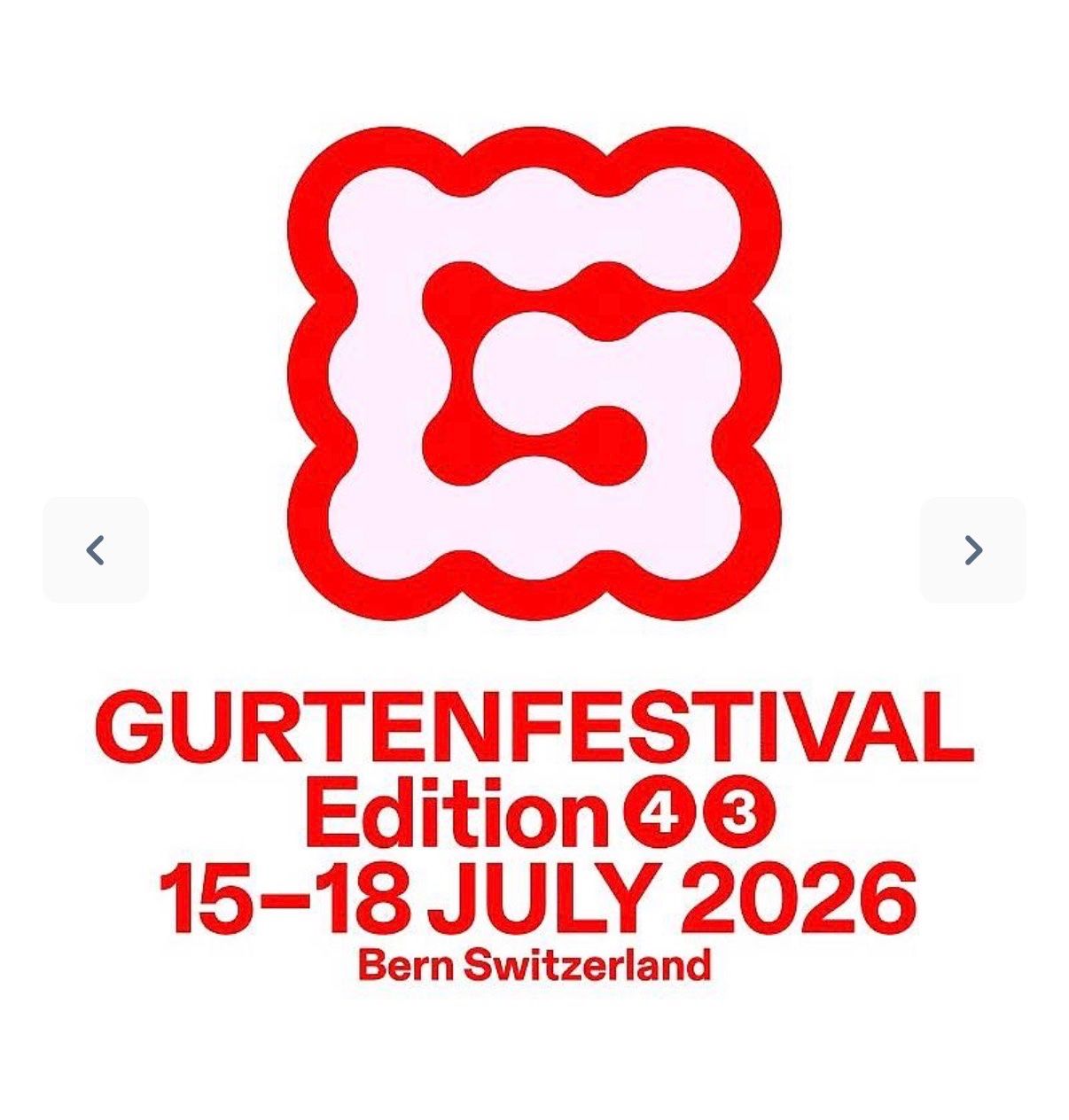 Biglietti: Gurtenfestival 3 Tagespass 2026 – Nuovo (secondo la descrizione) da Mühledorf BE venduto da ericgrunder_12