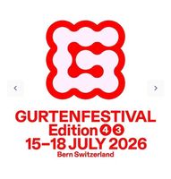 Gurtenfestival 3 Tagespass 2026