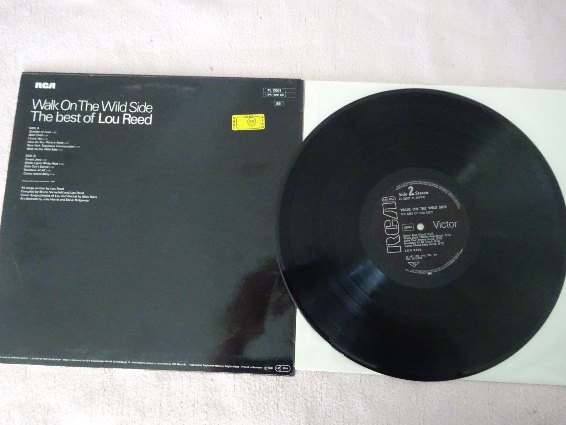 Dischi in vinile: LOU REED ** WALK ON THE WILD SIDE – Usato da Luzern venduto da xrayspex99 3
