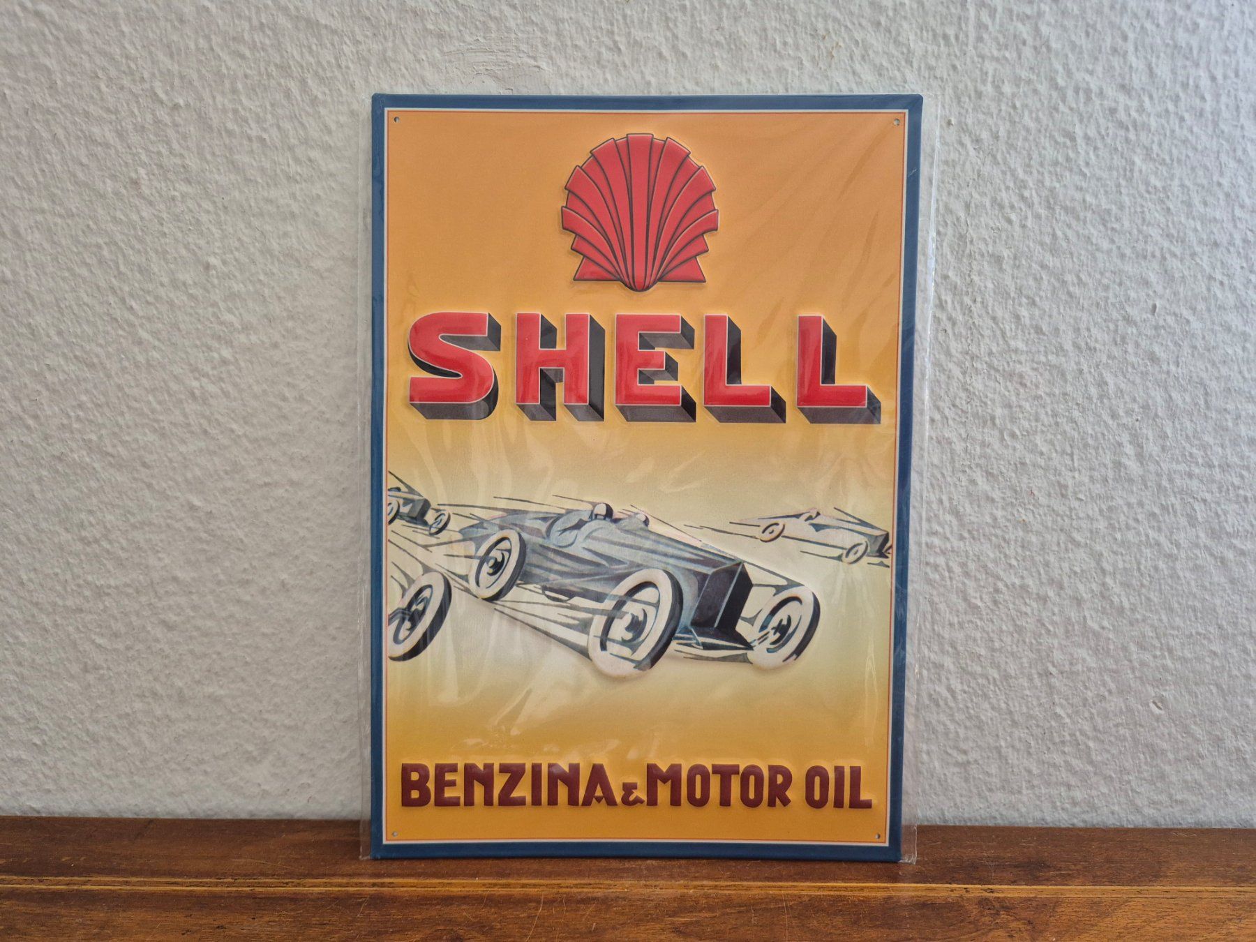 Shell Insegne: Blechschild Shell Tankstelle Tanksäule Limitiert 2001 Blech – Nuovo (secondo la descrizione) da Schaffhausen venduto da pfanis09