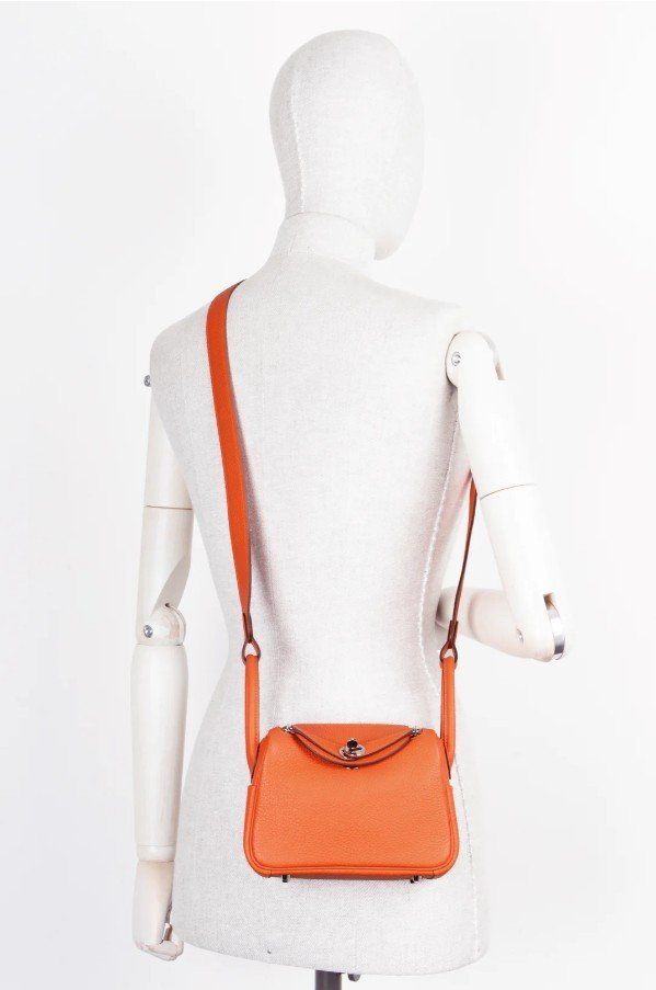 Hermès Sacs: HERMÈS Mini Lindy Feu – D'occasion à Winterthur par eva2015 2