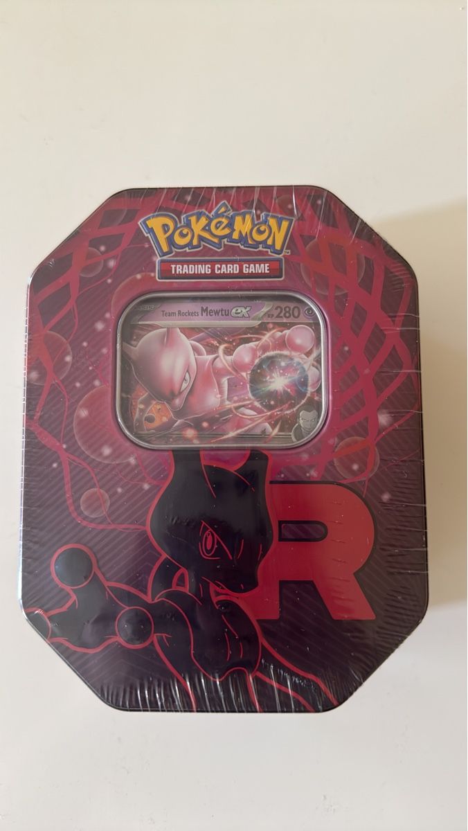 Giochi: Pokemon Trading Card Game Mewtwo Tin Box – Nuovo e nell'imballaggio originale da Kloten venduto da Retromods