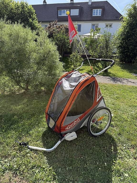 Rimorchi: Thule Chariot Corsaire 2 Kinderanhänger – Usato da Riehen venduto da SommiS80