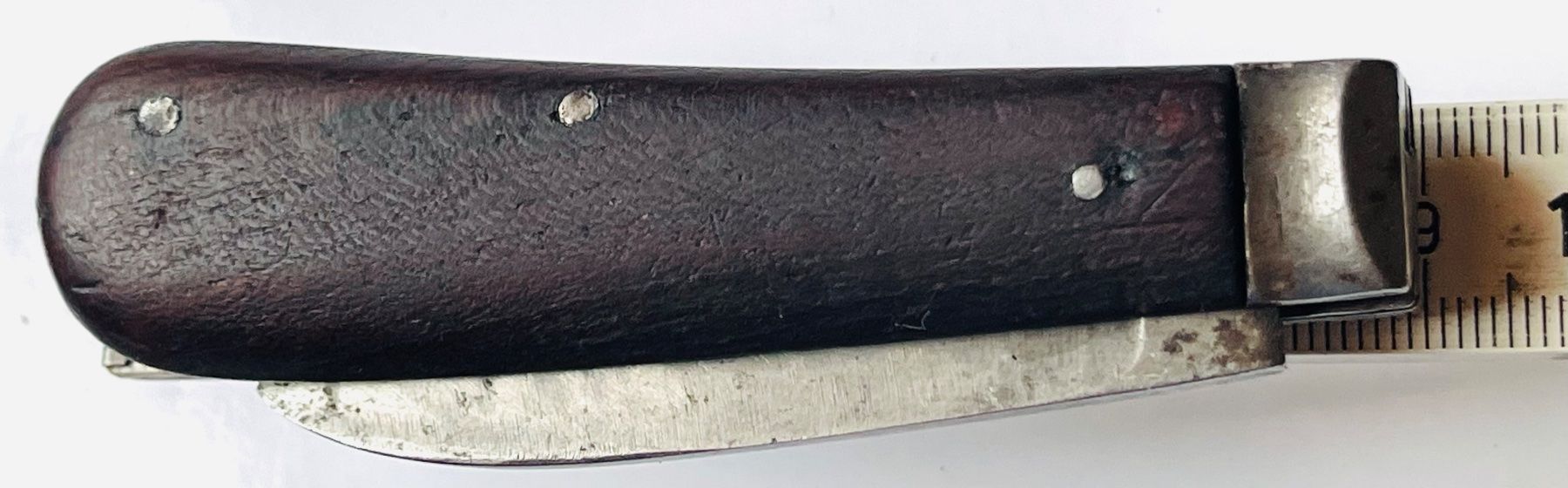 Coltelli tascabile: Altes Sackmesser, 2 Klingen mit Holzgriff – Usato da Basel venduto da TOMFAN 9