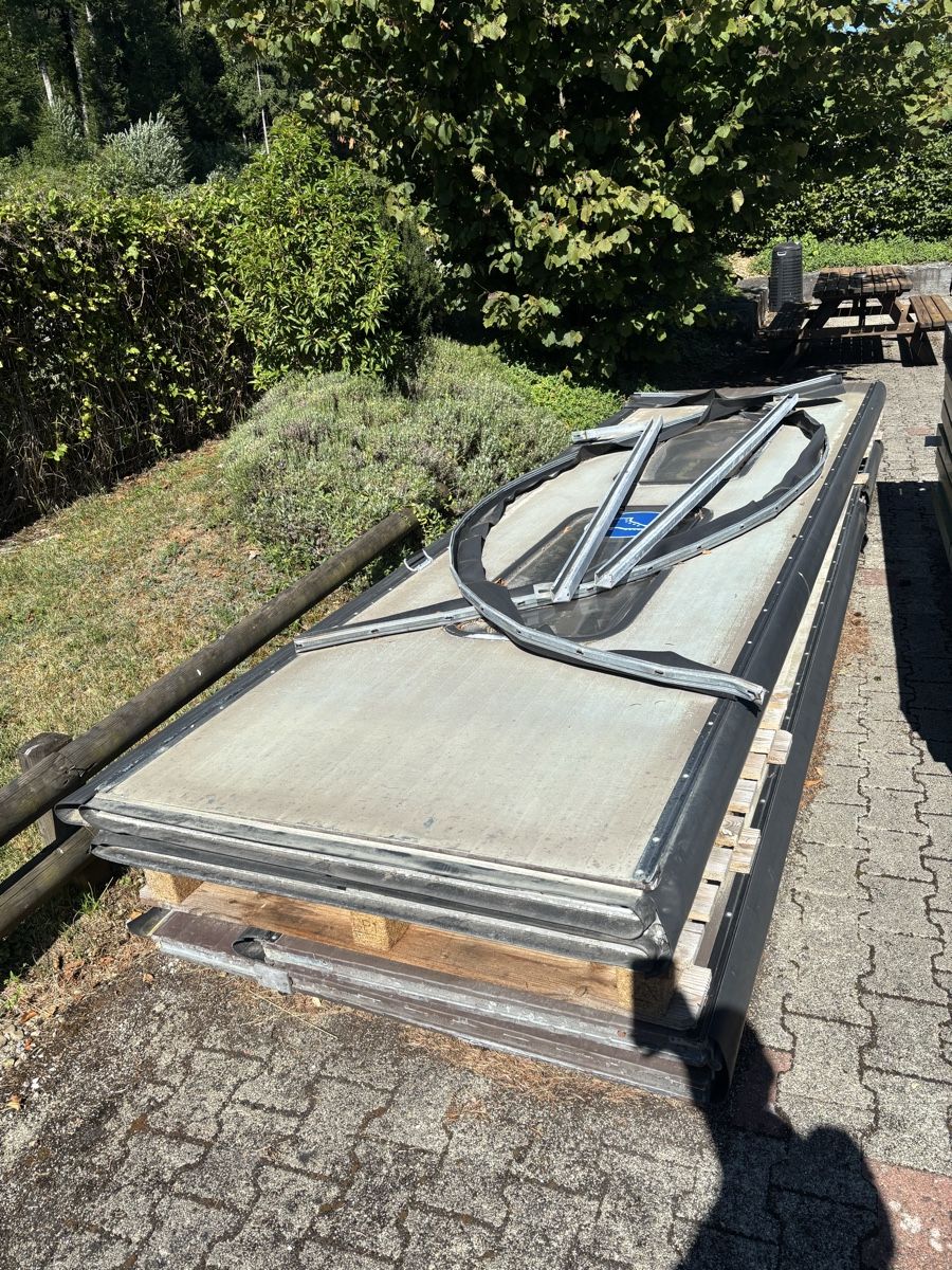 Porte: Schnäppchenpreis, Falttorelemente 2x, gebraucht – Difettoso da Stetten SH venduto da Mercwe50